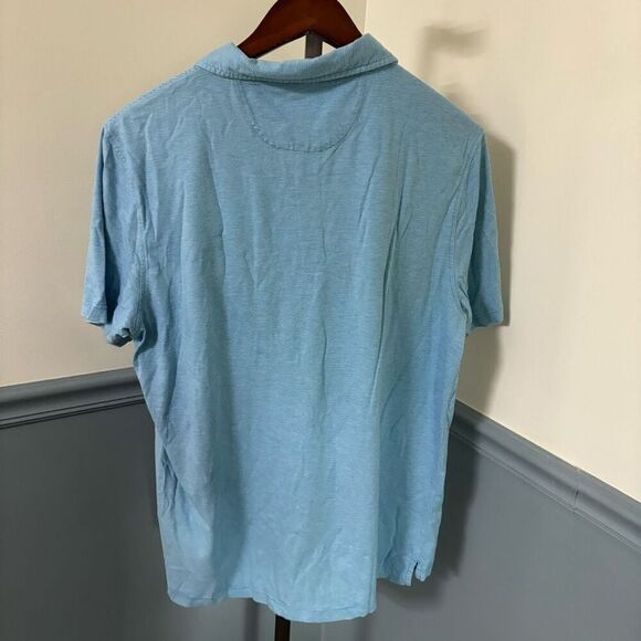 Peter Millar Crown Soft Short Sleeve Polo Style Shirt Size Large - Picture 4 of 4